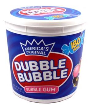Concord Dubble Bubble Twist Wrap 180ct Tub